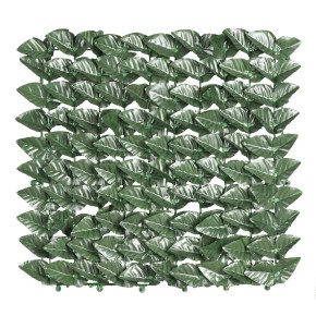 Siepe Sintetica Finta 1.5x20 Lauro Arella Sempreverde Artificiale Recinzione