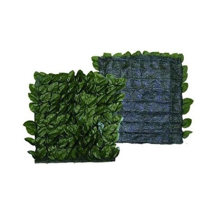 Siepe Sempreverde 1.5x3 con Rete Ombreggiante Artificiale Lauro Giardino Balcone