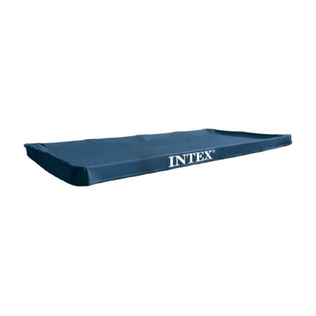 Telo Copri Piscina 400x200 cm Frame Rettangolare Fuoriterra Intex Copertura