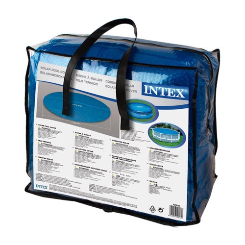 Telo Termico Copri Piscina 457 cm Rotonda Copertura Autoportante Intex Frame