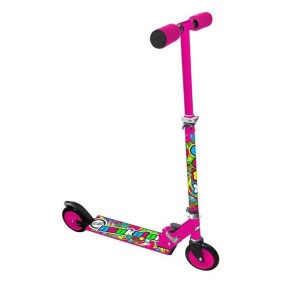 Monopattino Pieghevole per Bambina Scooter max 50kg Ruote 120 Altezza Regolabile