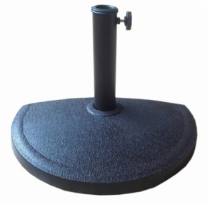 Base per Ombrellone da Muro a Parete Resina con Palo 36 48 mm Giardino Balcone