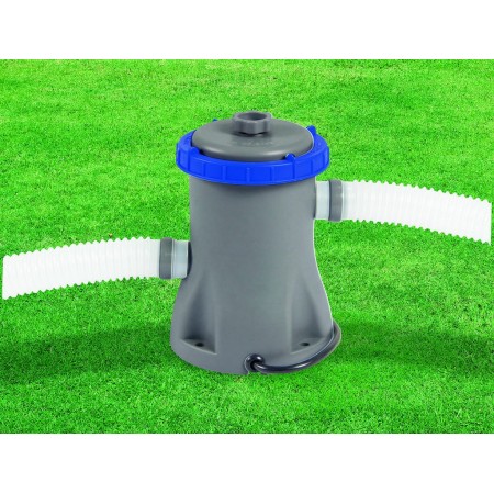 Bestway Piscina Gonfiabile Rotonda 366x76 Fuoriterra con Pompa Filtro Cartuccia