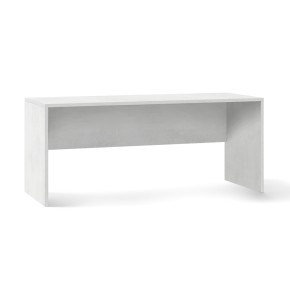 Tavolo Scrivania 180 Ossido Bianco Grande Moderna da Ufficio Cameretta Porta Pc