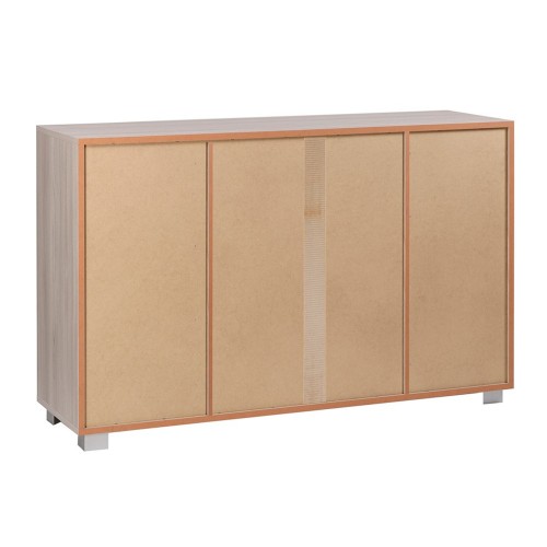 Mobile Madia 2 Ante 4 Cassetti Bianco 140 Contenitore Buffet Credenza Tv Salotto
