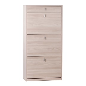 Scarpiera Slim Olmo 3 Ante Ribalta con Cassetto Portascarpe Mobile Salvaspazio 2
