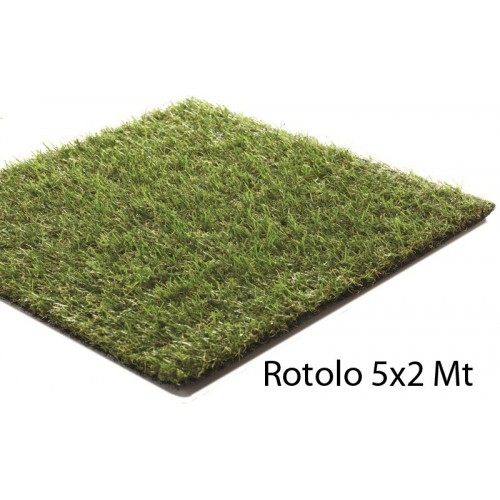 Rotolo Erba FInta 5x2 Metri da 20 mm Moquette Manto Prato Pronto Sintetico 