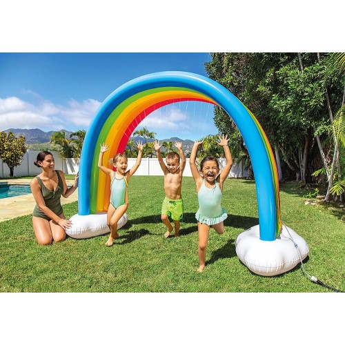 Arco Gonfiabile Intex Gioco per Bambini Acqua da Giardino Doccia Esterno Festa 