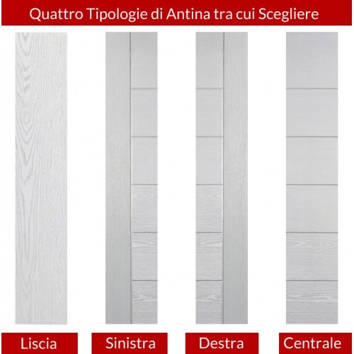 Portone per Ingresso Blindato a Doppia Anta Classe 3 o 4 da Esterno Porta Noce