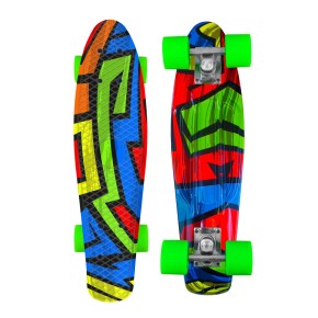 Skateboard Tavola in PP 57cm Ruote PVC 100kg Skate Alluminio per Bambino Adulto 2