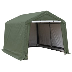 Capanno Gazebo PVC Rimessa per Attrezzi Giardino Arredo Impermeabile Capannone 2