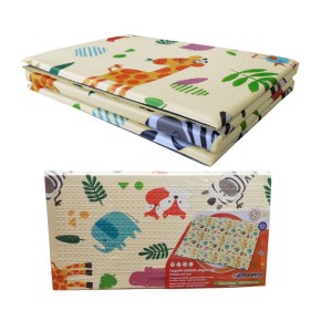 Tappeto per Bambini 120x90 Pieghevole Morbido Antiscivolo da Gioco Cameretta 2