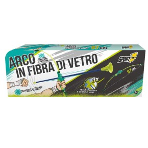 Set Arciere per Bambini Arco 96 cm in Fibra di Vetro 3 Frecce a Ventosa Bimbi 2