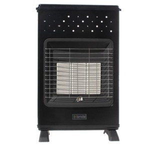 Stufetta da Pavimento a Gpl Bombola 3 Potenze 4.2kW Stufa Propano Butano Stufa