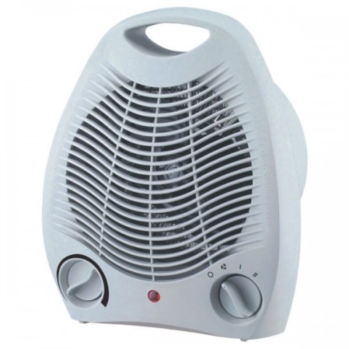 Termoventilatore Oscillante Girevole Stufa Elettrica Caldobagno 2000 W Mini