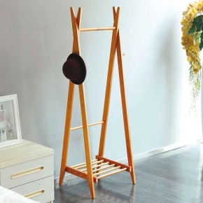 Stender Appendiabiti in Legno per Vestiti Scarpe Attaccapanni da Terra Ingresso