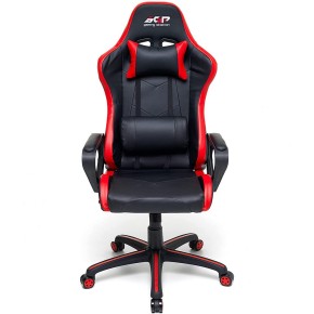 Poltrona Gaming Ergonomica con Braccioli e Ruote Girevoli Rossa Sedia Scrivania