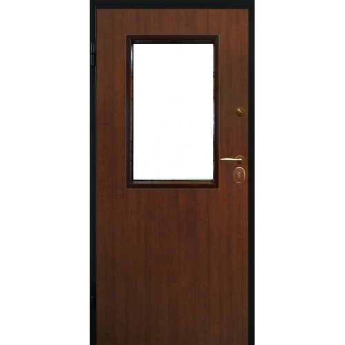 Porta Blindata Vano Vetro con Pannello per Esterno e Grata da Ingresso Portone