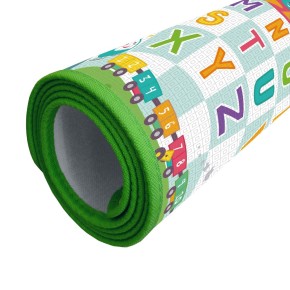 Tappeto per Bambini 150x120 Colorato Arrotolabile Antitrauma Antiscivolo Interno 2