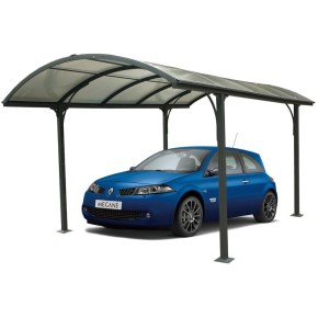 Carport in Alluminio 3x4.8 metri Policarbonato Gazebo Posto Auto Capanno Tettoia | BricoShop24 2