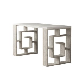 Scrivania Moderna con Libreria Ripiani Scaffali Tavolo Porta PC per Ufficio Sala