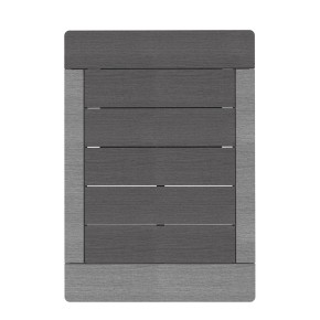 Pedana Base per Doccia Solare da Esterno Giardino 97x75 in Composito Antiscivolo 2