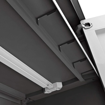 Armadio Keter Basso da Esterno Compatto Balcone Salvaspazio Multifunzione Garage