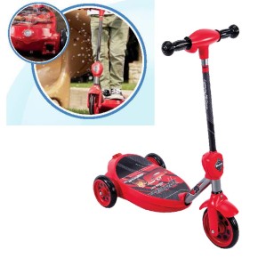 Monopattino Elettrico Cars con Bolle Sapone Scooter a Spinta 3 Ruote per Bambini 2