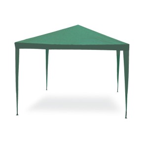 Gazebo Verde Smontabile 3x4 Acciaio Copertura Ombra Fiere Giardino