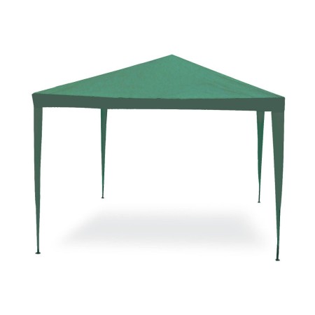 Gazebo Verde Smontabile 3x4 Acciaio Copertura Ombra Fiere Giardino