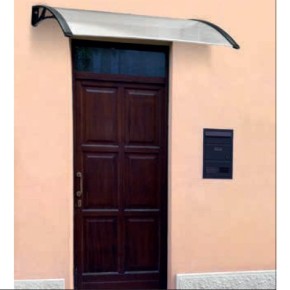 Tettoia Pensilina Policarbonato 120x80 Struttura Riparo Copertura Modulabile 2