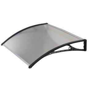 Tettoia Pensilina Policarbonato 120x80 Struttura Riparo Copertura Modulabile