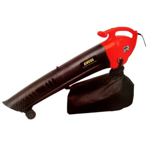 Soffiatore Aspiratore Trituratore Elettrico 2500 W Foglie Tubo da Esterno Filo