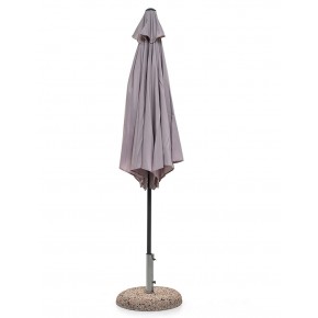 Ombrellone Rotondo diametro 3 metri Telo Grigio da Giardino Terrazzo | BricoShop24 2