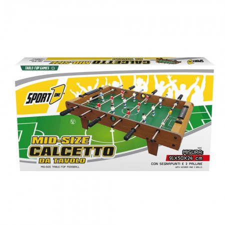 Biliardino da Tavolo con Palline Segnapunti Mini Calcetto Calciobalilla