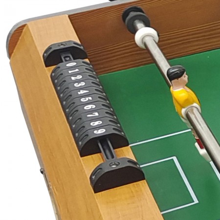Biliardino da Tavolo con Palline Segnapunti Mini Calcetto Calciobalilla