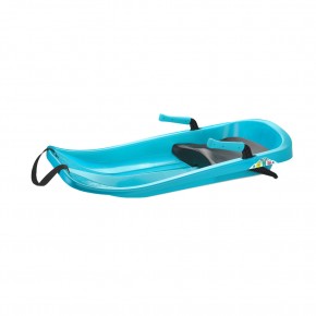 Bob Neve Bambini 85x41,5 cm Monoposto con 2 Leve Freno e Sterzo 2