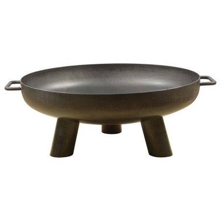 Braciere Portatile Barbecue da Esterno Giardino Tondo per Legna