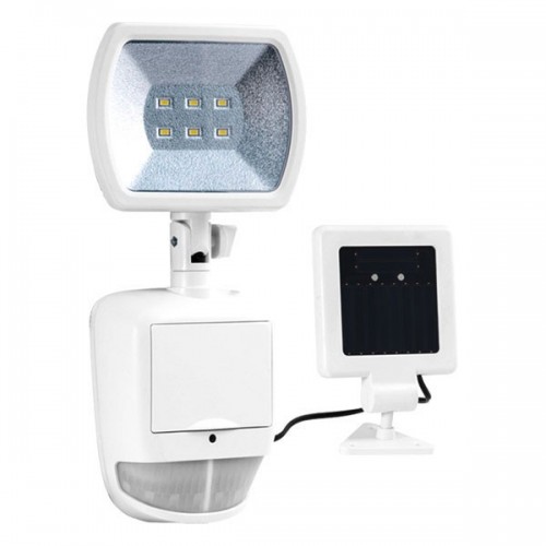 Faretto a Led con Pannello Solare Lampione Sensore Infrarossi