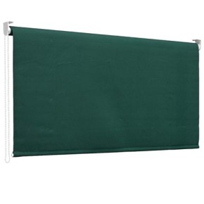 Tenda da Sole 150x250 H Caduta Verde Rullo Alluminio Attacco Soffitto Balcone  2