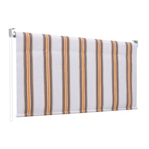 Tenda Sole Caduta Riga Beige 150x250 H Rullo Alluminio Attacco Soffitto Terrazzo 2