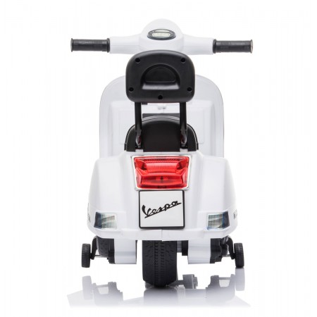Mini Vespa Piaggio Bianca Elettrica per Bambini Batteria 6 V