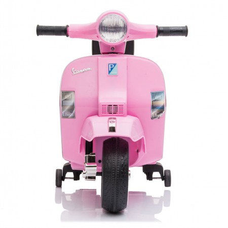 Mini Vespa Piaggio Rosa Elettrica per Bambini Batteria 6 V