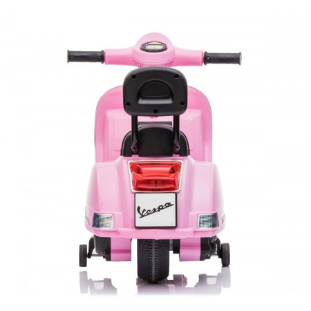 Mini Vespa Piaggio Rosa Elettrica per Bambini Batteria 6 V