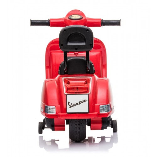 Mini Vespa Piaggio Rossa Elettrica per Bambini Batteria 6 V