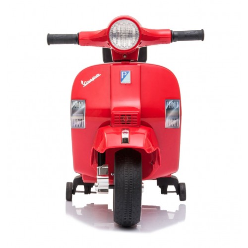 Mini Vespa Piaggio Rossa Elettrica per Bambini Batteria 6 V