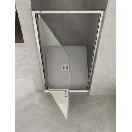 Box Doccia Nicchia 6 mm Anta Battente 65 70 75 80 Porta Parete Cristallo Vetro