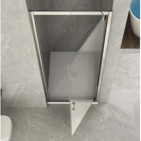 Box Doccia Nicchia 6 mm Anta Battente 65 70 75 80 Porta Parete Cristallo Vetro | BricoShop24