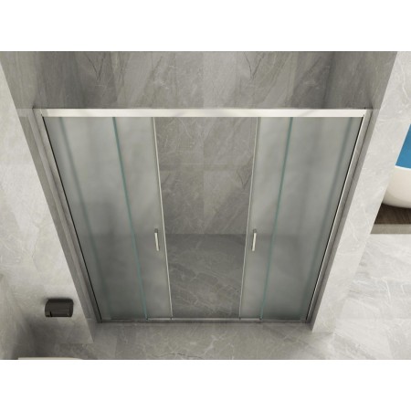 Box Doccia per Nicchia 2 Ante Scorrevole Vetro Opaco 6 mm 140 150 160 170 180