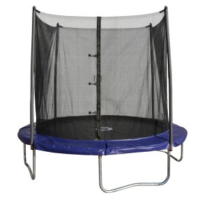 Trampolino Tappeto Elastico Diametro 185 Jumping per Bambini Rete da Giardino